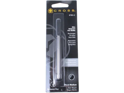 Balpenvulling Cross slim click medium zwart