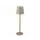 Tafellamp Lumineo led oplaadbaar steady binnen bruin