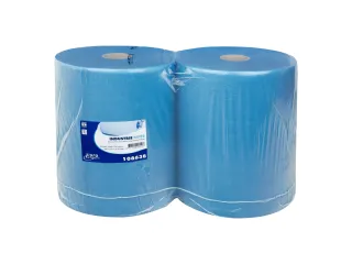 Poetspapier 108638 Euro perforatie REC blauw 2-Laags 2 Rol - 1