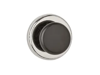 Magneet met knop MAUL Ø36mm trekkracht 5kg chroom/zwart - 1
