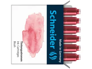 Inktpatronen Schneider pastel Blush doos 6st. - 1
