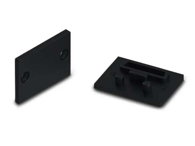 Capuchon En Aluminium Pour Diffuseur Ppma Pour Ruban Led Alu-Epoxy - S