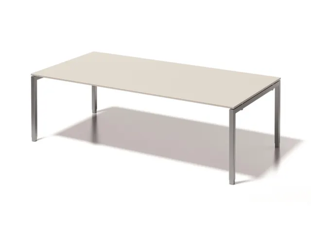 vergadertafel/directiebureau,HxBxD 650-850x2400x1200mm,rechthoekig