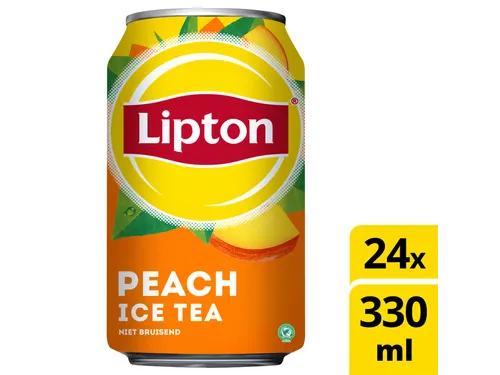 Frisdrank Lipton Ice Tea peach blik 330ml