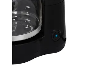 Koffiezetapparaat Inventum 1.25liter zwart met rvs - 5