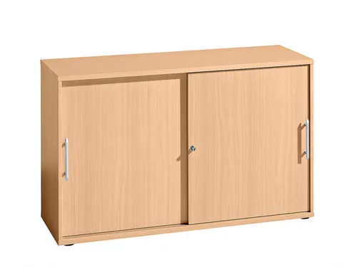schuifdeurkast,HxBxD 748x1200x400mm,1xhouten vloer,stanggreep