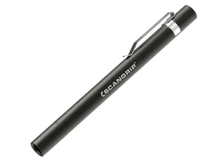 Penlamp,Behuizing Aluminium Geëloxeerd,75Lumen,Clip,Reikwijdte 40M - 2