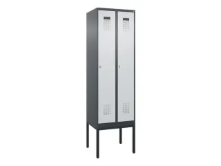 locker voor scheiding van kleding,HxBxD 2120x600x500mm,2vak - 2