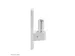 Neomounts NEXT AWL75-450WH Muuradapter monitorarm - 100% plasticvrije