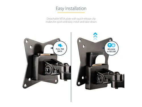 Bureau Monitor Arm voor Enkele VESA-display tot 32 inchof 49 inch Ultr