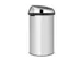 Brabantia Afvalbak Touch Bin 60 Liter Metallic Grijs