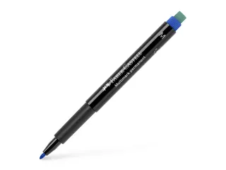 Marker Faber-Castell Multimark permanent M blauw - 1