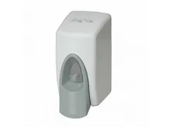 Euro Toiletbrilreiniger dispenser, wit kunststof