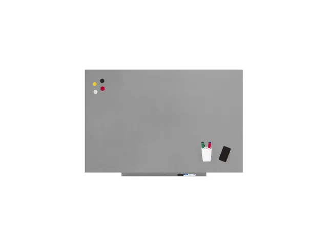 Tableau blanc Rocada Skinpro 75x115cm gris laqué