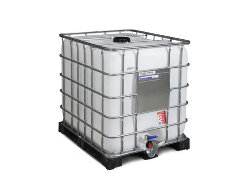 IBC-container,HxLxB 1160x1200x1000mm,1000l,invulopening Ø 150mm