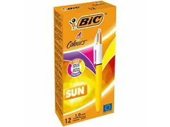 Colours Sun 4-kleurenbalpen medium lichaam geel