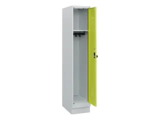 schoollocker,HxBxD 1630x300x500mm,1vak,vak B 300mm,draaigrendel,sokkel - 1