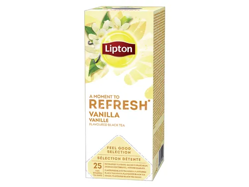 Thee Lipton Refresh vanille 25x1.5gr