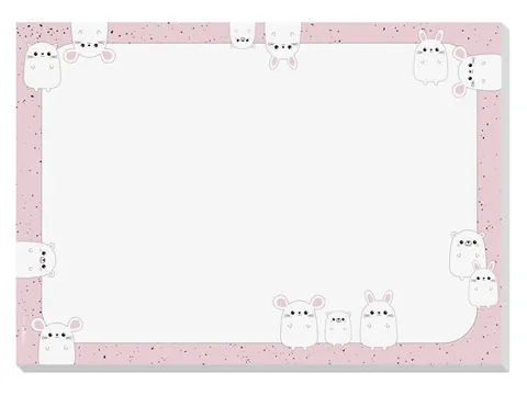 Bureauonderlegger Sigel Kawaii Friends A3 30 vel 80gr
