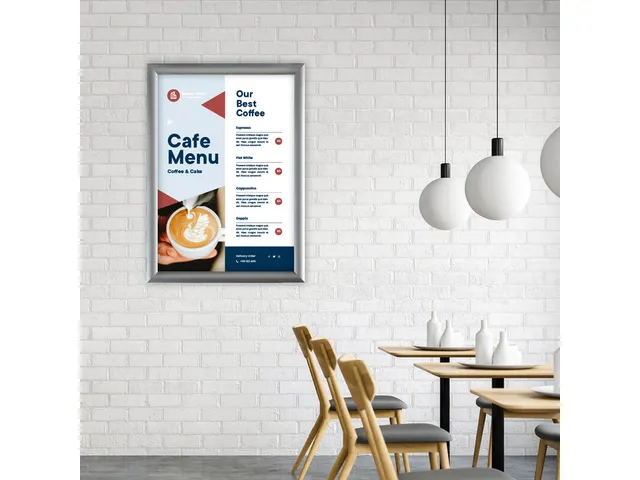 Europel Kliklijst Premium A3 25mm Zilver