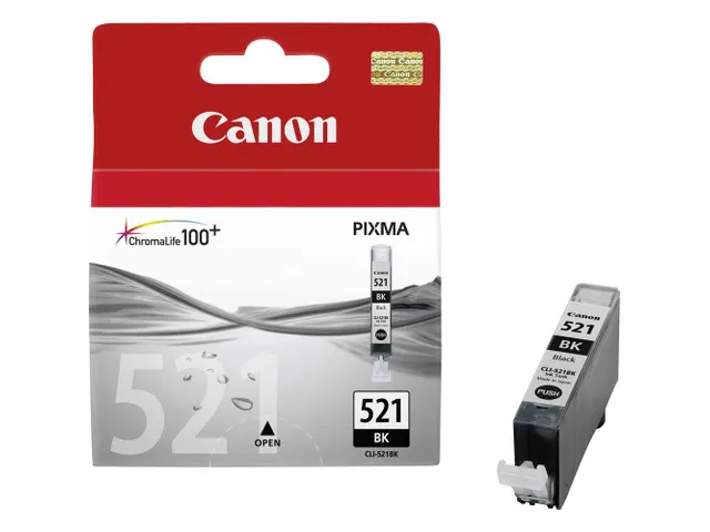 Cartouche d’encre Canon CLI-521 noir