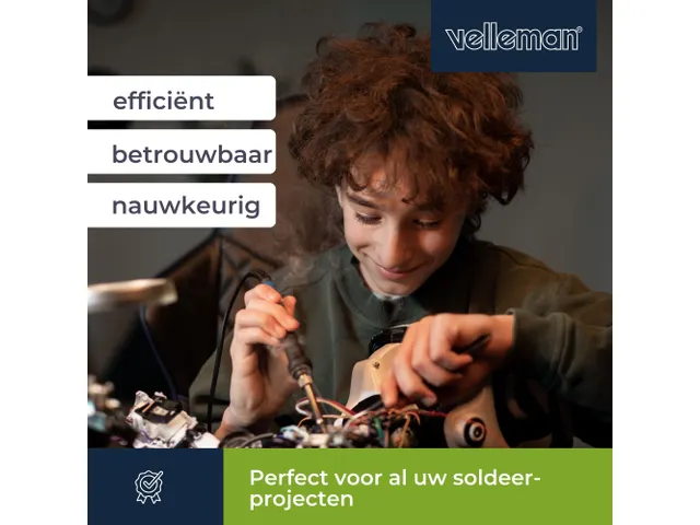 Soldeerstation Met Keramisch Verwarmingselement 48W 150-420°C