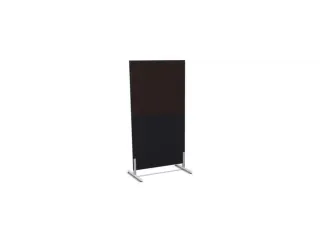 scheidingswand,HxB 1545x800mm,CC-zwart,BN2036-bruin - 2