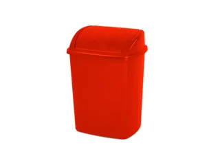 Afvalbak Swing 50 Liter Rood - 1