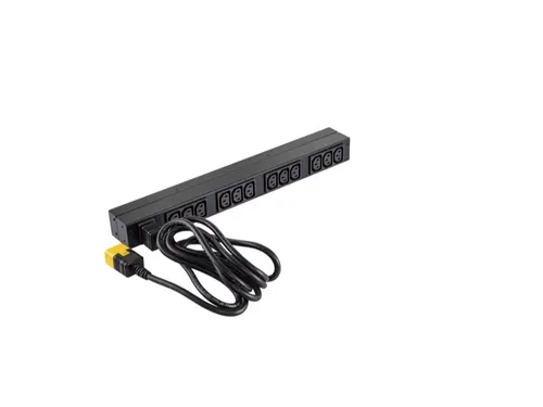 APC Rack PDU AP9565, Basic, 0U/1U, 16A, 230V, (12x) C13, C20 stekker
