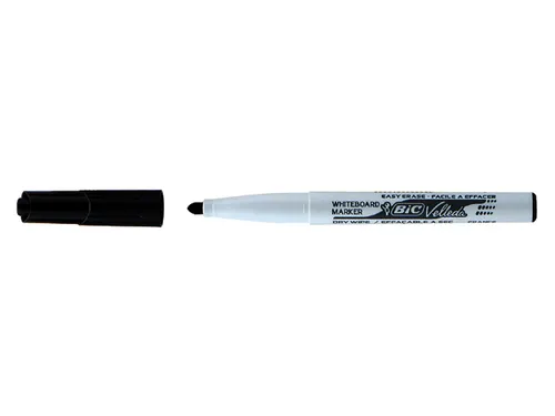 Viltstift Bic Velleda 1741 whiteboard rond medium zwart