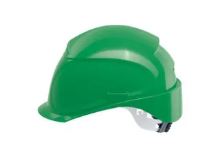 Uvex Airwing B-S-WR veiligheidshelm, HDPE, geventileerd, groen, per st - 1