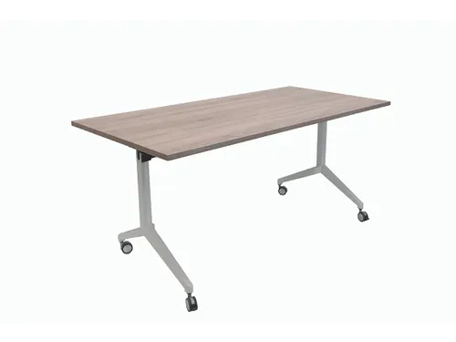 Schaffenburg Klaptafel 140x80cm Blad Robson Eik 25mm Frame Alu