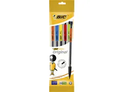 Vulpotlood Bic Matic Original HB 0.7mm assorti zak à 5 stuks