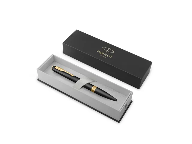 Stylo bille Parker Meridian matt black GT Medium