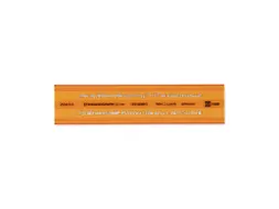 Lettersjabloon Standardgraph H-profiel middelschrift type B 2,5mm