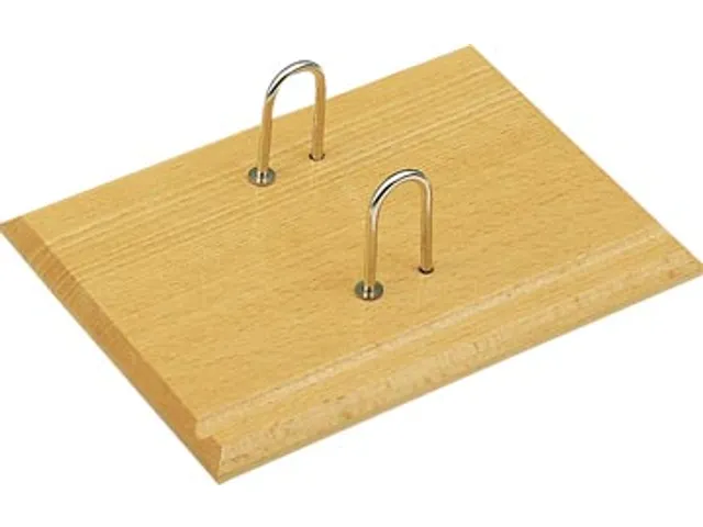 Houten Agenda- Of Memoblokhouder
