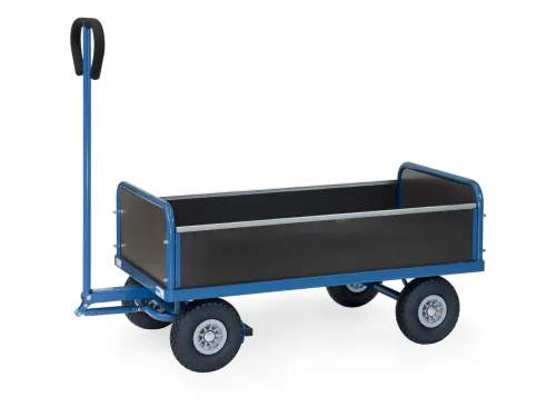 Handtrekwagen 4052P 450kg 1200x650mm polyurethaan wielen