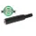 Vrouwelijke 6.35mm Mono Jack Met Plastic Huls - Vernikkeld - Zwart