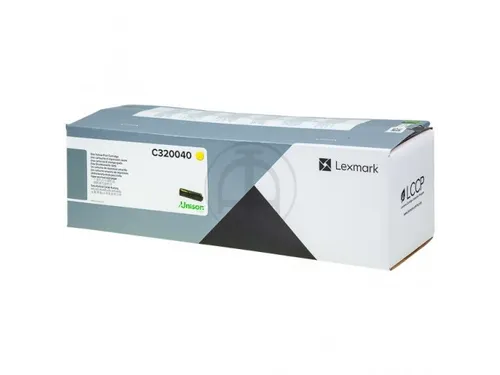 C320040 LEXMARK C/CS/MC toner yellow ST Geel