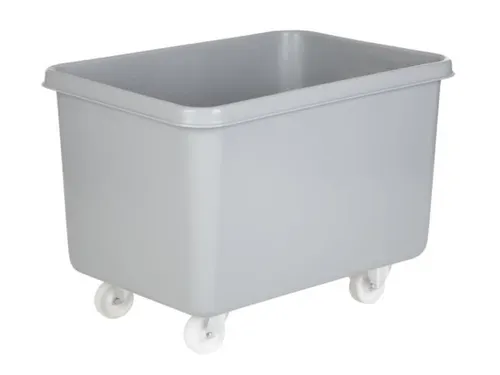 Mobiele Opslagbak Hoekig Pe Hxbxd 711x991x686mm 340 Liter Grijs