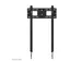 Neomounts LEVEL-750 WL30-750BL18P Support mural fixe robuste pour écr
