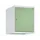 opzetkast,v. locker,1vak.,vak B 400mm,HxBxD 500x400x500mm,vleugeldeur