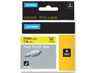 RHINO krimpkous 24 x 1,5 mm, zwart op geel - 3