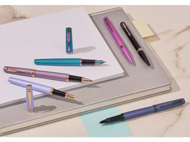 Stylo plume Parker Meridian Lilas PGT Medium