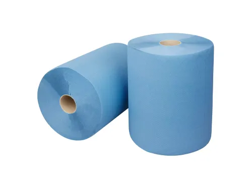 Poetspapier 108650 Euro perforatie Cellulose Blauw 3-Laags