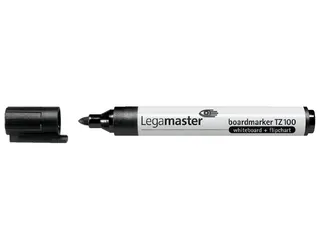Viltstift Legamaster TZ100 Whiteboard Rond Zwart 1.5-3mm - 1
