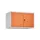 opzetkast,v. locker,2vak.,vak B 400mm,HxBxD 500x800x500mm,vleugeldeur