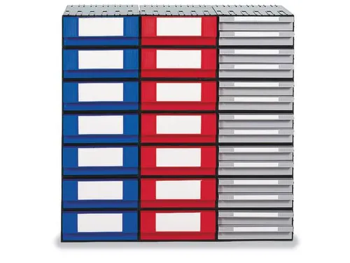 Lade Voor Combi-Ladensysteem Voor Behuizing 102x162x345mm Grijs