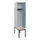 locker met bank,HxBxD 1950x400x815mm,1vak,vak B 400mm,cilinderslot