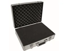 Aluminium Gereedschapskoffer Plukschuim sleutelslot 455x330x152mm